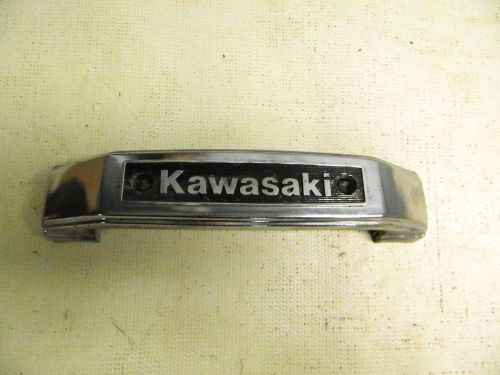 83 kawasaki kz 1100 kz1100 a front fork shock cover emblem
