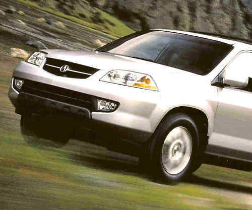 2003 acura mdx factory brochure-acura mdx-acura mdx