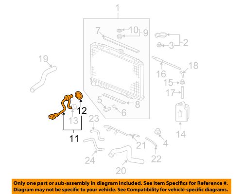 Honda oem-fan switch 37773pgea01