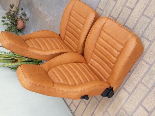 Porsche 911 944 912 seats re-upholstered cork german vinyl xclt