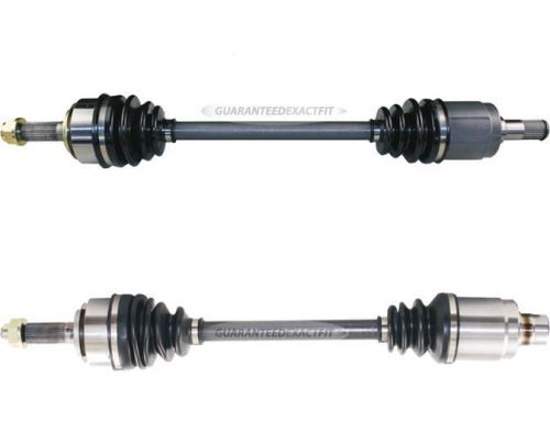 Pair new front right &amp; left cv drive axle shaft assembly for honda and acura