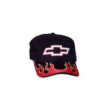 Chevrolet racing flamed hat is ready for the track gear headz products