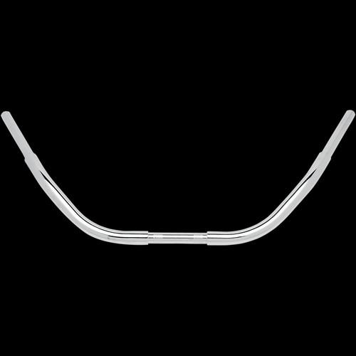 Drag specialties 25" beach buffalo handlebar, chrome