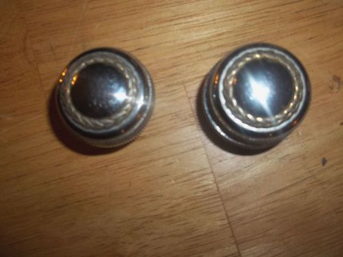 1970&#039;s cadillac gold leaf radio knobs oem