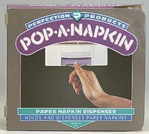 Rv trailer kitchen camco rv pop-a-napkin paper napkin dispenser white 57041