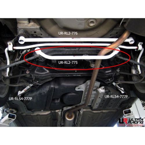 Honda accord &#039;08 ultra racing 2 points rear lower bar (ur-rl2-775)