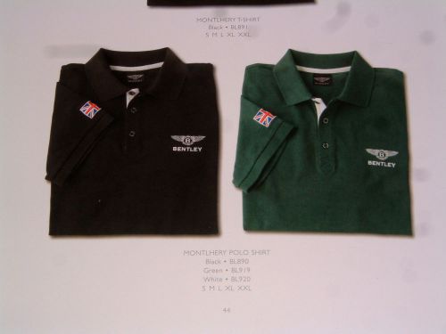 Bentley collection grn.embroidered montlhery polo shirt nibwt usa xl , euro xxl.