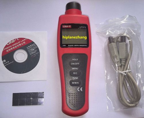 Digital non-contact tachometer tacho tester 10-99,999 rpm usb ut372
