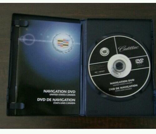 Cadillac escalade factory navigation dvd disc w/ case