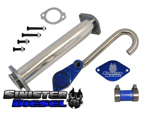 Find Sinister Diesel Basic EGR Cooler Delete Kit For 2003-2007 Ford 6 ...