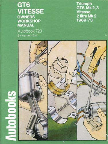 Triumph gt6 vitesse workshop manual autobook 723