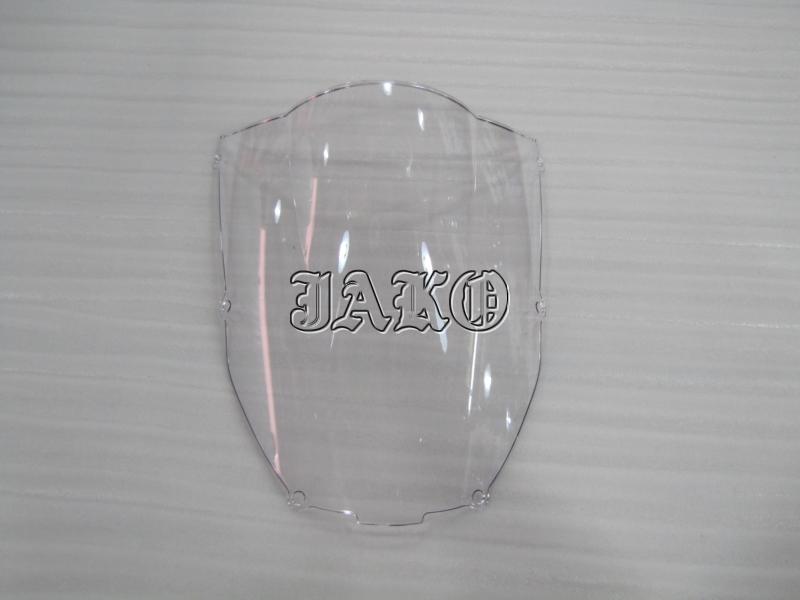 Windshield clear screen racing windscreen for kawasaki ninja zx-6r 2000-2002