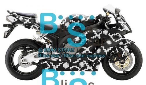 Black glossy injection fairing kit fit honda cbr1000rr 2004-2005 138 a3