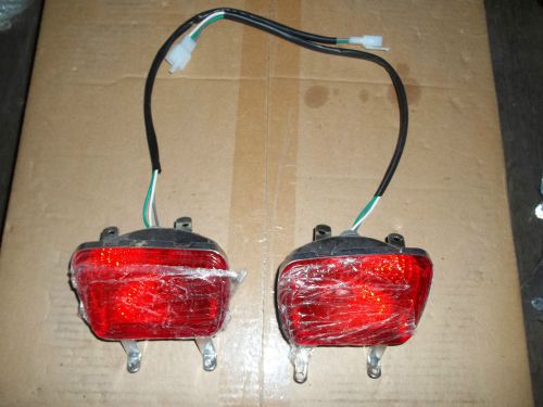 2 x rear back light stop for atv quad  gio mini hummer (complete unit)