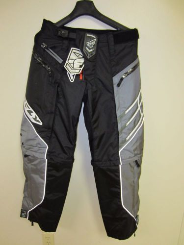 Fly racing patrol boot-cut pants 32 black
