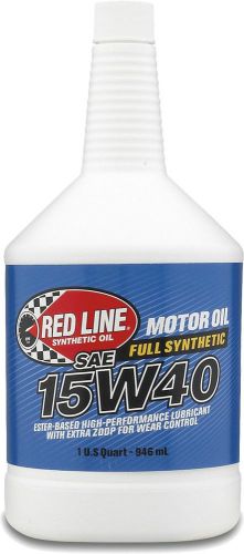 Red line 15w40 diesel oil 1 qt