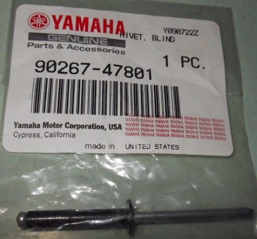 Yamaha parts    new oem rivet, blind 90267-47801-00