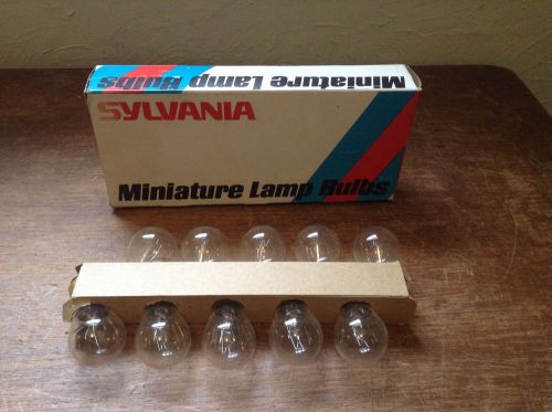 Vintage miniature sylvania  light 28 volt lamp no. 306 nos nib bulbs car truck