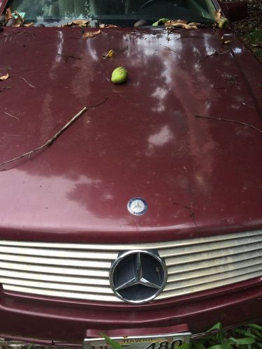 1991 mercedes benz 300sl front grille original