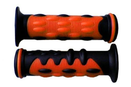 Arctic cat atv 250 300 400 550 650 700 1000 orange knobby handlebar gel grips