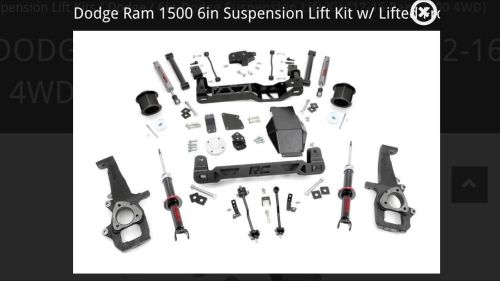 6in dodge suspension lift kit (12-16 ram 1500 4wd)