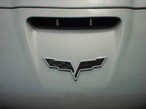 Corvette c6 black-out set, front/rear emblem, 2005-2013