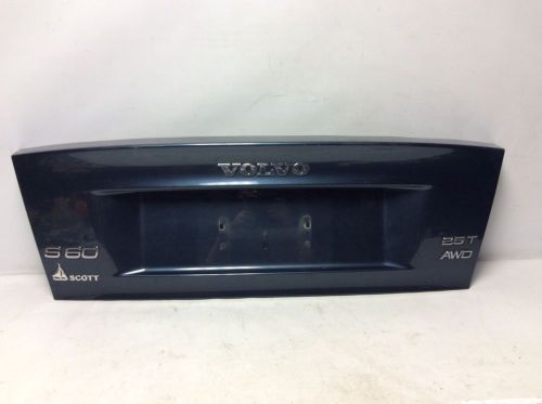 01-09 volvo s60 s 60 2.5t awd rear deck lid  trunk trim panel cover oem m