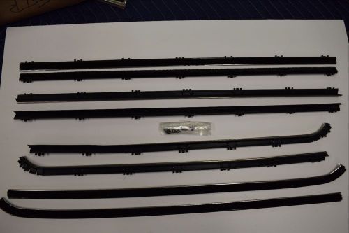 1968 69 70 mopar b-body hardtop window felt kit - except charger