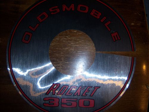 Oldsmobile 1968 350 4v rocket air cleaner decal olds gm