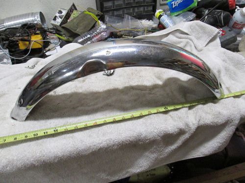 1964 bsa c-15 front fender- great shape