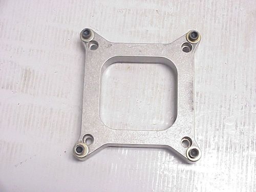 Aluminum .870&#034; thick holley carburetor spacer mh5