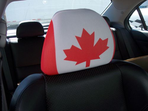 Canada car/auto headrest  flags-----2 pieces