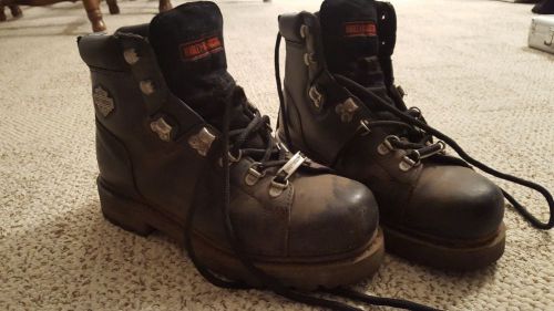 Women&#039;s harley davidson steel toe riding boots