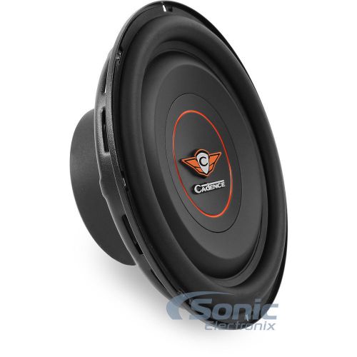 New! cadence slw10s4 500 watt 10&#034; single 4-ohm shallow mount series subwoofer