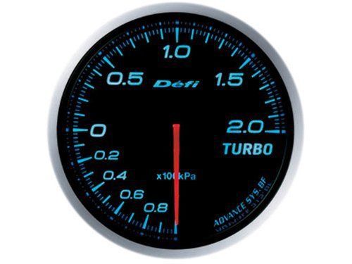 Defi df09903 advance bf gauge blue illumination 60mm turbo boost