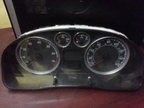 Volkswagen passat speedometer (cluster), 160 mph 03