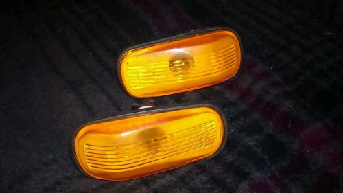 Saab orange side marker lights