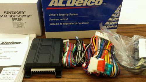 Ac delco vehicle security system anit theft nos new old stock gm ford chrysler