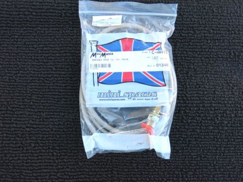 Mini &amp; mini cooper 1959 up braided hose for oil gauge