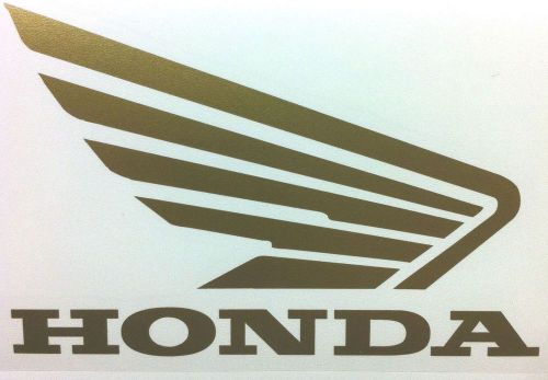 Honda cb cbr cbrr 919 929 954 996 cr xl xr shadow fuel tank wing decals gold2