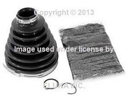 2 x bmw genuine front axle repair boot kit for c v joint inner interior e46