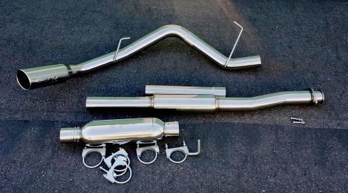 2011-2014 ford f150 ecoboost 3.5&#034; catback exhaust 304 stainless