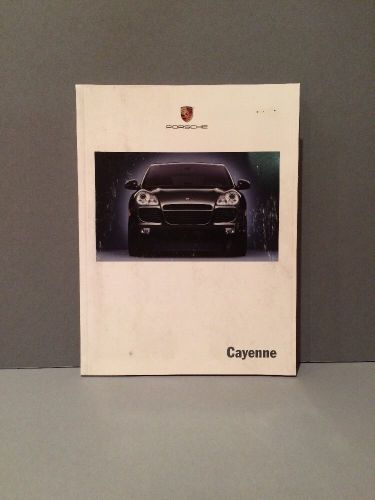 Porsche cayenne owners manual