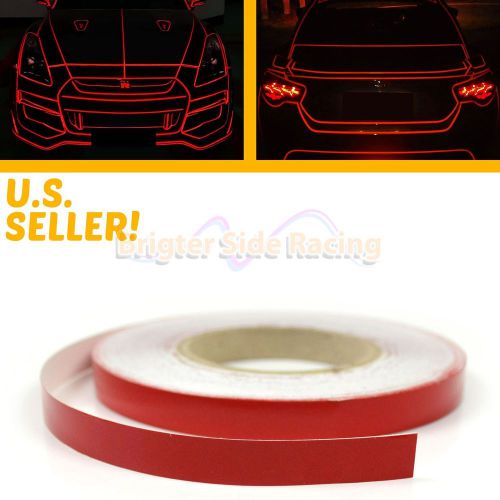For jeep only jdm style red self-adhesive reflective tape 1.5cmx45m roll usa suv