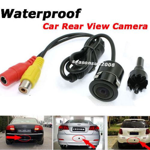 Universal car rear view reversing backup parking camera waterproof 170° angle