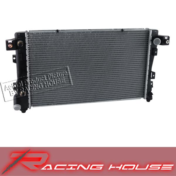 1993-1997 chrysler concorde a/t 3.3l 3.5l v6 aluminum cooling radiator assembly