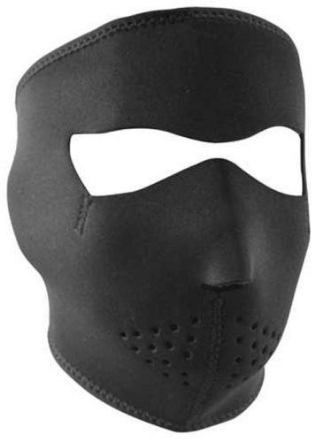 Zan headgear neoprene 4mm full tactical mask - black