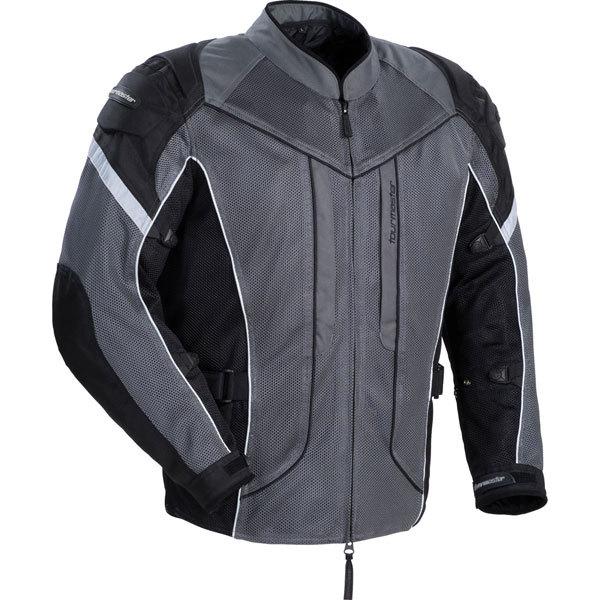 Gunmetal/silver xl tall tour master sonora air jacket