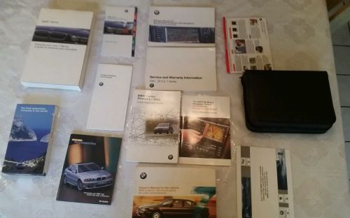 2001 bmw 7 series manuels and vhs