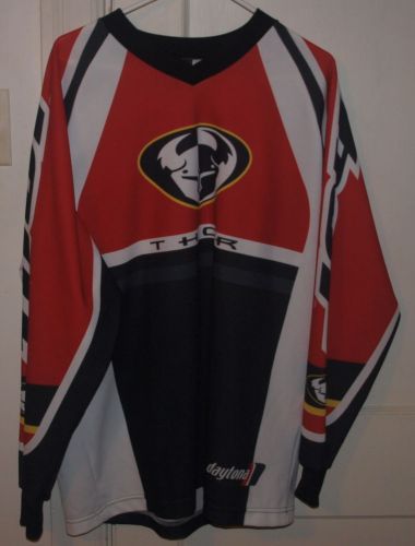 Thor daytona jersey and  thor flow motocross pants size men&#039;s l pants 34 red